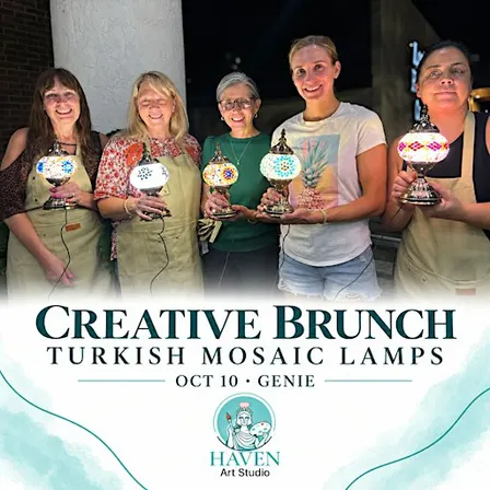 Creative Brunch: Turkish Mosaic Lamp Experience