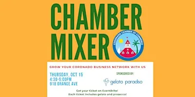 Coronado Chamber of Commerce's October Networking Mixer