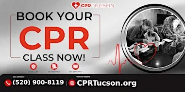 Infant Red Cross BLS CPR and AED Class in Tucson