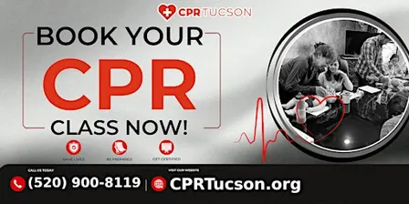Infant Red Cross BLS CPR and AED Class in Tucson