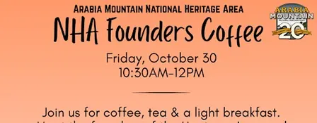 Arabia Mountain NHA Founders Coffee