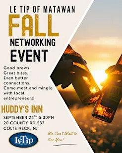 Monmouth County Fall Networking Happy Hour