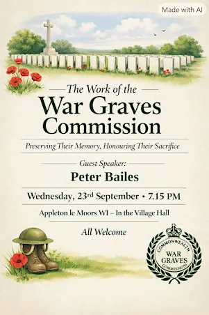The Commonwealth War Graves Commission: A Talk on History & Local Stories
