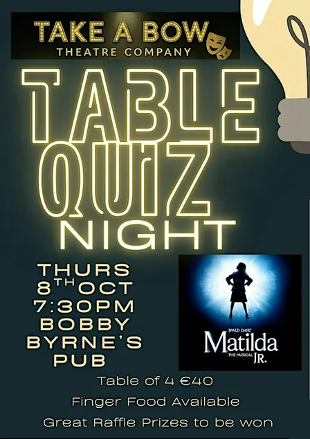 Table Quiz Fundraiser Night
