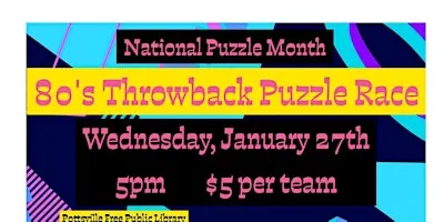 80's Throwback Puzzle Race