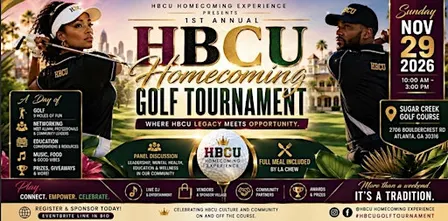 HBCU GOLF TOURNAMENT- FUNDRAISER