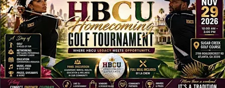 HBCU GOLF TOURNAMENT- FUNDRAISER