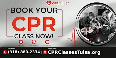 Red Cross BLS CPR and AED Class in Tulsa