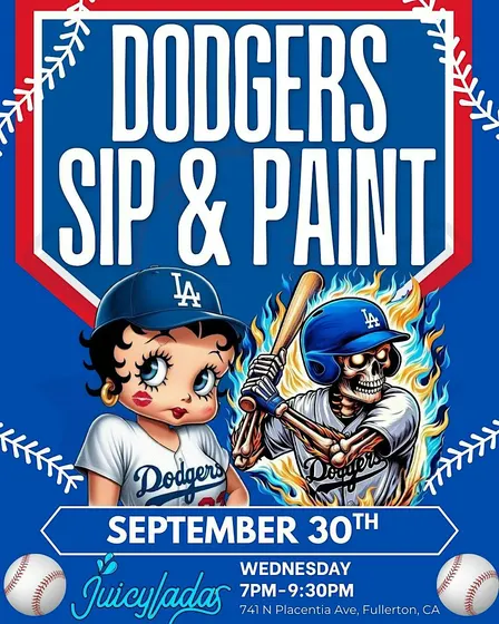 Dodgers Sip & Paint