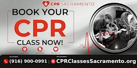 Red Cross BLS CPR and AED Class in Sacramento, CA