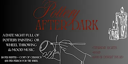 Pottery After Dark at The Pottery Shop (DI & Durango)