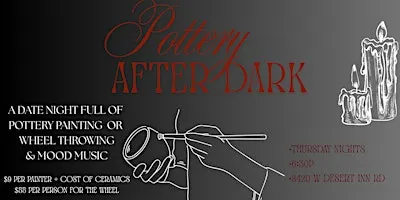 Pottery After Dark at The Pottery Shop (DI & Durango)