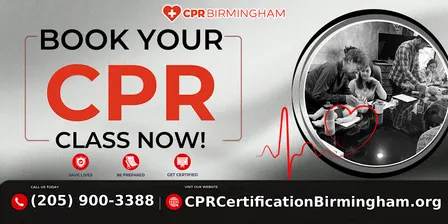 Red Cross BLS CPR and AED Class in Birmingham