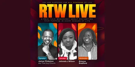Real Talk Wednesday LIVE: Purposed for ALL Seasons!