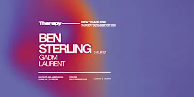 NYE w/ BEN STERLING  | December 31st 2026 | District Atlanta
