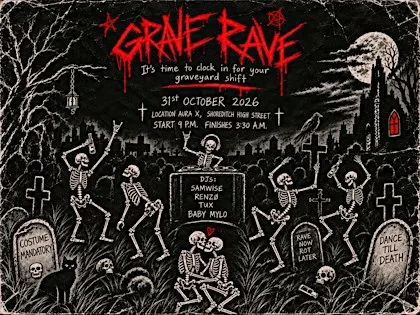 Grave Rave - Halloween Party