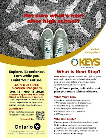Next STEP Program Information Sessions
