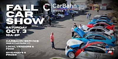 CarBahn Service San Jose Fall Car Show
