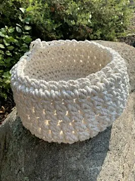 Tools of Craft: Crocheted Rope Bowls