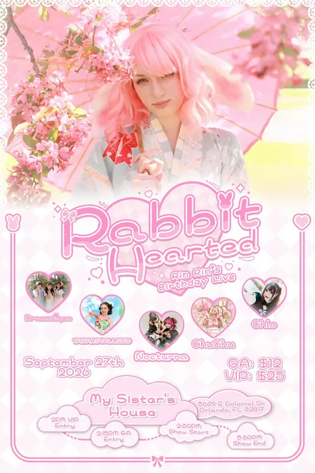 Wota Sans Frontieres presents Rabbit Hearted: Rin Rin's Birthday Live