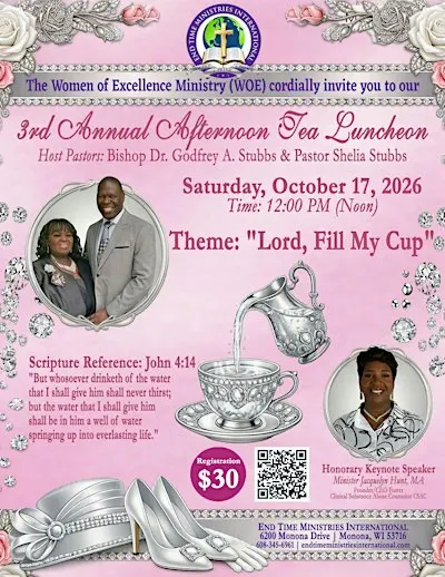 Women of Excellence 3rd Annual Afternoon Tea Luncheon