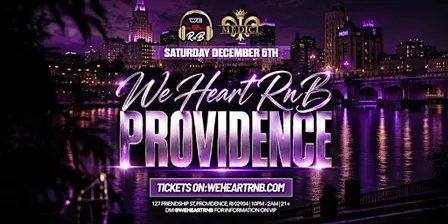 We Heart RnB Providence (R&B Exclusive Event)