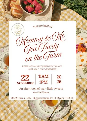 Mommy + Me Tea Party