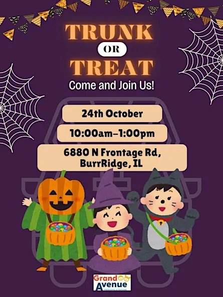 Grand Avenue Preschool Trunk or Treat