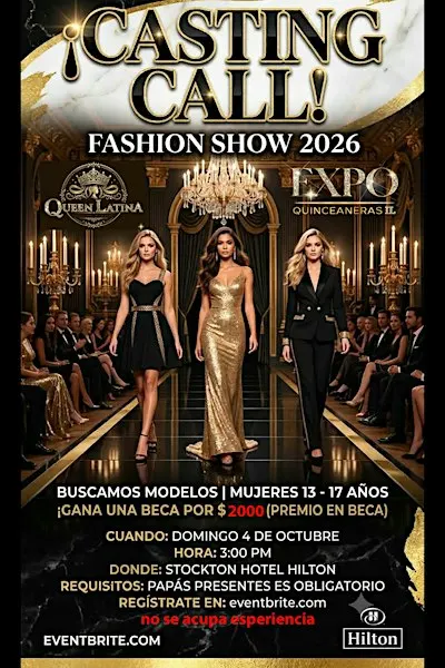 Queen Latina Beauty Pageant Casting Call