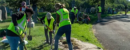 Community Tree Planting: Mount Olivet Cemetery