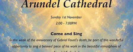 Faure's Requiem COME AND SING!