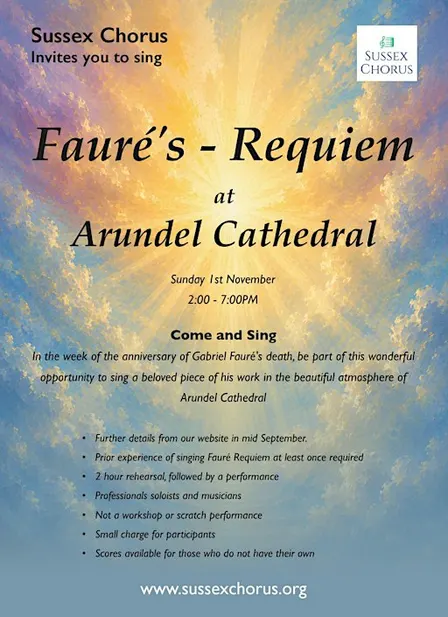 Faure's Requiem COME AND SING!