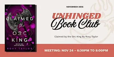 Unhinged Book Club at The Well Red Damsel