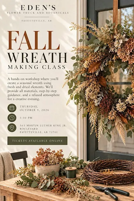 Fall Wreath Workshop