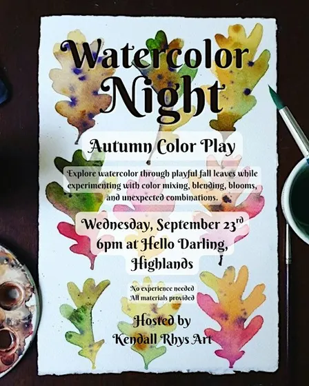 Paint & Sip with Kendall Rhys Art