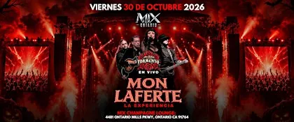 La Experiencia MON LAFERTE con Tormento en Ontario!