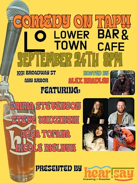 Comedy on Tap @ Lowertown Bar and Cafe