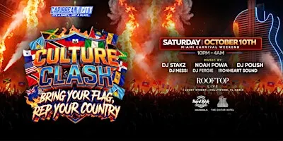CARIBBEAN CITY | CULTURE CLASH | REP YOUR COUNTRY W/ A FLAG