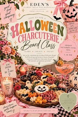 Halloween Inspired Charcuterie Board Workshop