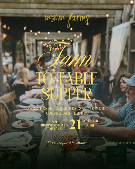Farm to Table Supper