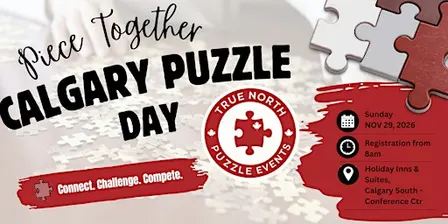 True North Puzzle Event- Calgary Puzzle Day