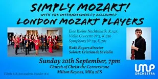 Simply Mozart! London Mozart Players & Cristian de Sá (violin)