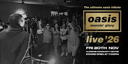 Oasis mornin' glory - the ultimate Oasis tibute band