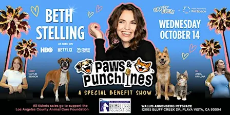 Paws & Punchlines: Comedy with Compassion
