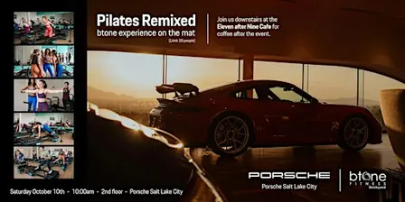 btone Experience on the Mat, at Porsche