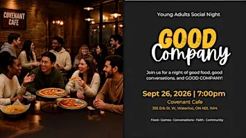 GOOD COMPANY — Young Adults Social Night