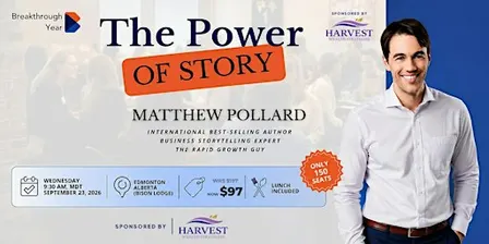 Power of Story Matthew Pollard -Harvest Wealth | Huumans | Norwood Dental.
