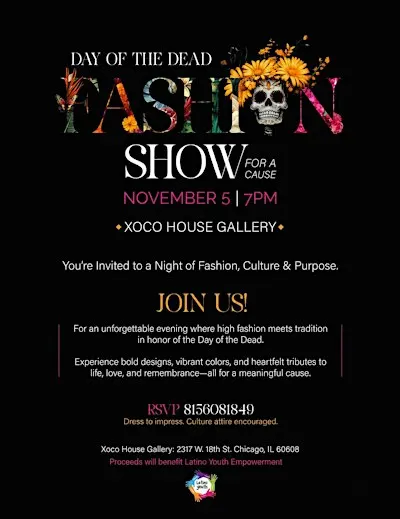 Day of the Dead fashion show