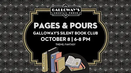 Pages & Pours: Galloway's Silent Book Club