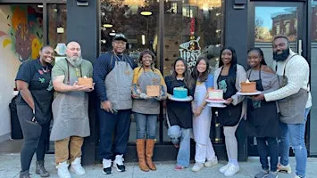 Cake 'N Sip Boozy Ice Cream Cake Class (2 people)